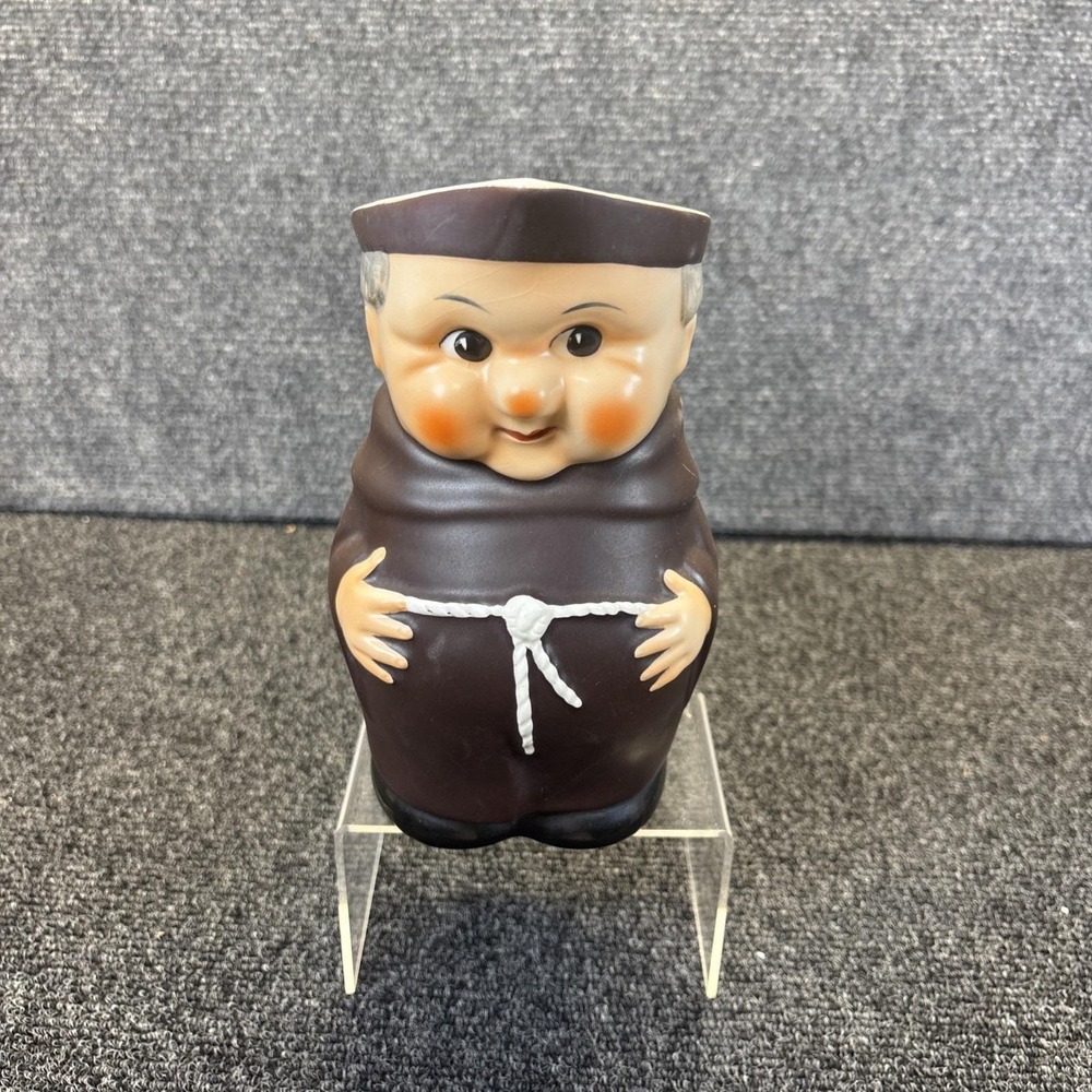 Vtg~Goebel~Friar Tuck~Monk Pitcher~8"~West Germany~READ